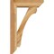 Ekena Millwork Legacy Slat Rough Sawn Bracket w/ Offset Brace, Western Red Cedar, 6"W x 20"D x 32"H BKT0604X20X32LEC06RWR - alternate 4